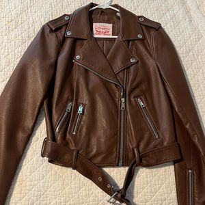 Levi leather jacket